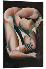 Magnettafel Feminines Porträt