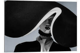 Gallery print Glyph - Woman in Hat