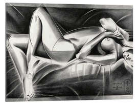 Magnettafel Neo Deco, weiblicher Akt