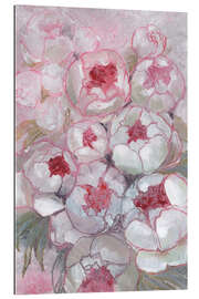 Gallery print Bouquet of Peonies in Pink