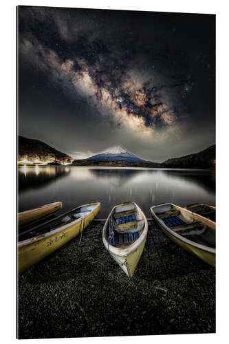 Gallery print Milky Way over the Fuji