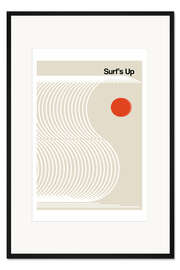Gerahmter Kunstdruck Surf's Up