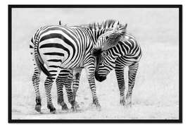 Gerahmter Kunstdruck Zärtliche Momente