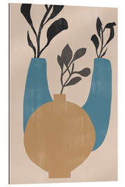 Gallery print Vases in Beige and Blue