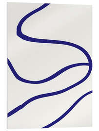 Gallery print Blue Lines