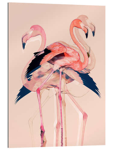 Galleritryk Flamingos II