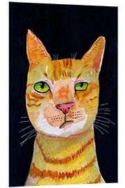 Foam board print Ginger Cat