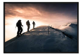 Gerahmter Kunstdruck Selige Momente