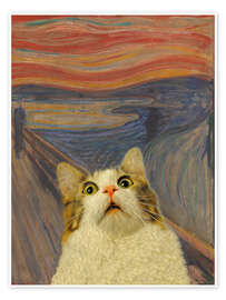 Póster The Scream - Cat III - Artelele