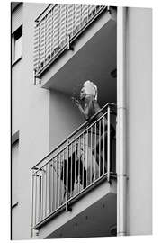 Aluminium print Balcony Break