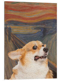 Gallery print The Scream - Corgi