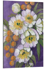 Magnettafel Malerischer Blumenstrauß