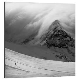 Magnettafel Abfahrt Ski