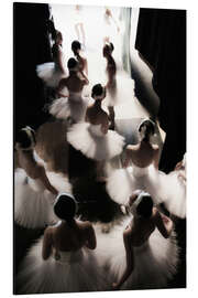 Magnettafel Ballerinas vor dem Auftritt