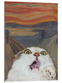 Gallery print The Scream - Cat II