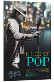Aluminium print Pop Music, Legend Series