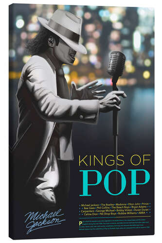 Leinwandbild Pop Music, Legend Series