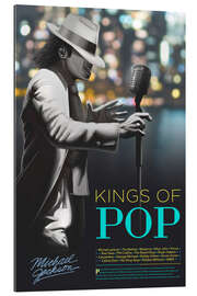 Stampa su plexi-alluminio Pop Music, Legend Series