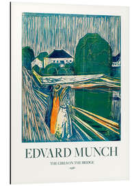 Magnettafel Mädchen auf der Brücke, 1918