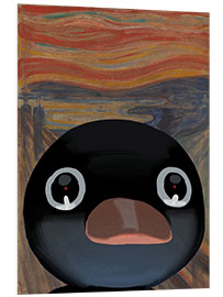 PVC-taulu The Scream - Terrified Noot Noot