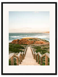 Framed art print Walkway Into the Algarve