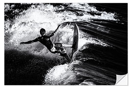 Selvklebende plakat Surf 8