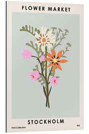 Magnettafel Flower Market Stockholm III