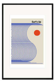 Gerahmter Kunstdruck Surf's Up