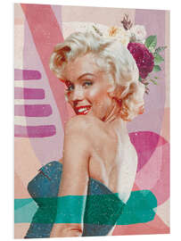 Foam board print Marilyn is Back