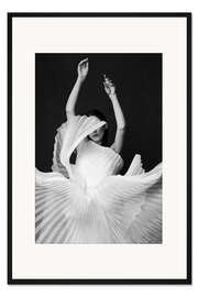 Gerahmter Kunstdruck Traumtänzerin