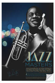 Vinilo para la pared Jazz, Legend Series