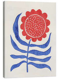 Tableau sur toile A Single Red Flower