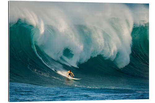 Gallery print Surfer in a Wave