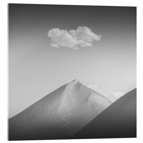Akryylilasitaulu Alone on the Mountain Top