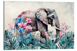 Magnettafel Garten der Elefanten