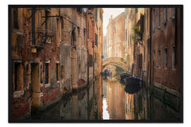 Gerahmter Kunstdruck Venedig im Morgenlicht