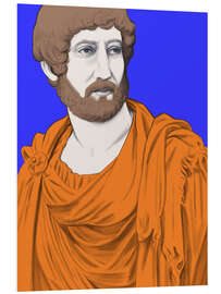 Quadro em PVC Emperor Hadrian