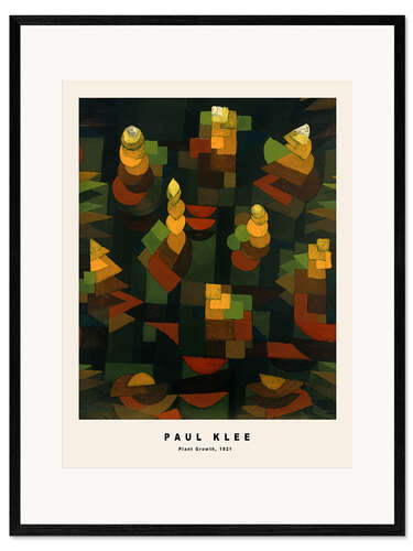 Framed art print Plant Growth, 1921