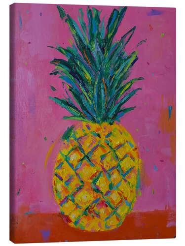 Canvas print Pop Pineapple