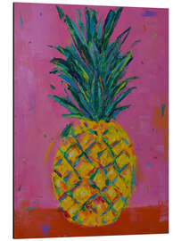 Magnettafel Poppige Ananas