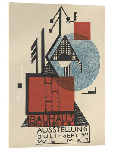 Galleritryck Bauhaus Exhibition 1923, Card IX