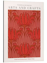 Magnettafel Arts and Crafts - Tapeten Design I