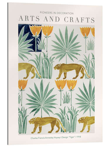 Gallery print Arts and Crafts - Tiger Design I