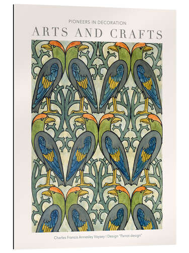 Gallery print Arts and Crafts - Parrot Design I