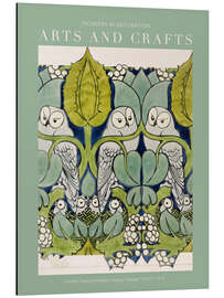 Magnettafel Arts and Crafts - Eulen II