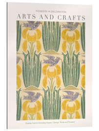 Gallery print Arts and Crafts - Birds and Flowers Design I