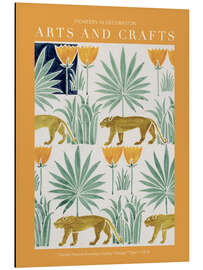 Magnettafel Arts and Crafts - Tiger Design II