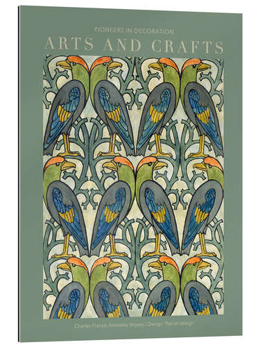 Gallery print Arts and Crafts - Parrot Design II