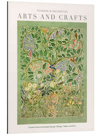 Magnettafel Arts and Crafts - Adam und Eva Design I