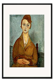 Gerahmter Kunstdruck Young Lolotte, 1918